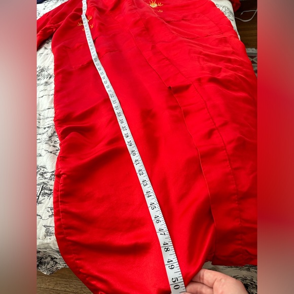 Vintage silk kimono - robe size XL - Picture 15 of 16